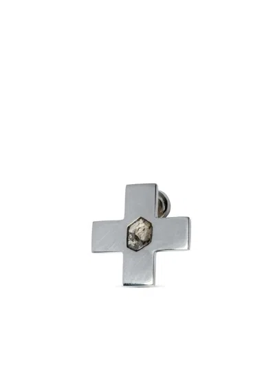 Parts Of Four Plus Earring In Silver