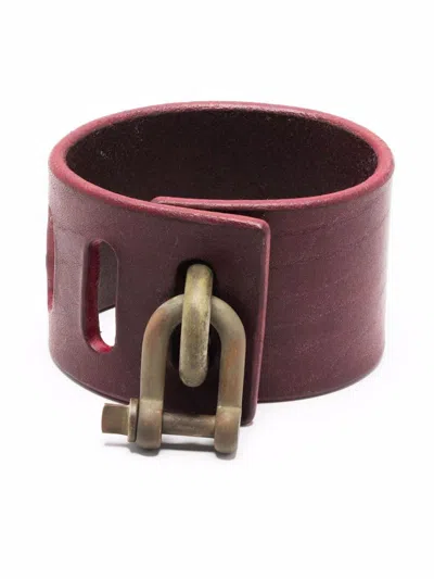 Parts Of Four Restraint Charm Bracelet (50mm, Win+dz) In Burgundy