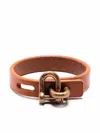 Parts Of Four Restraint-charm Bracelet In Orange