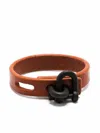 Parts Of Four Restraint Charm Thin Bracelet In Orange