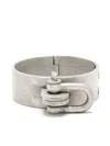Parts Of Four Restraint Cuff Bracelet In Silver