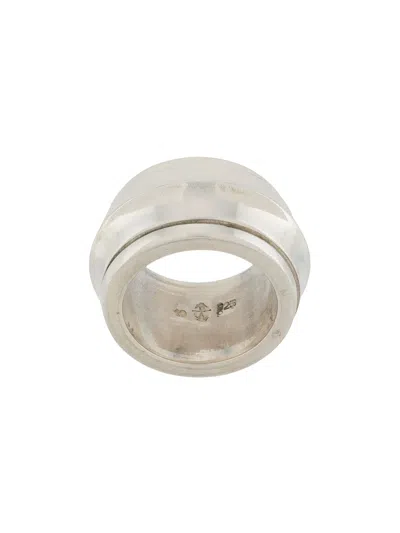 Parts Of Four Rotator Disc 17mm Ring In Silver