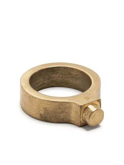 Parts Of Four Sahara Ring 7mm Stud Ring In Gold
