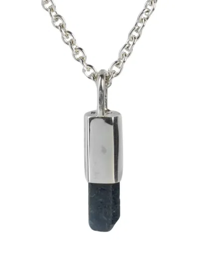 Parts Of Four Sapphire-crystal Necklace In Silver