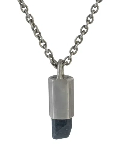 Parts Of Four Sapphire-crystal Necklace In Metallic