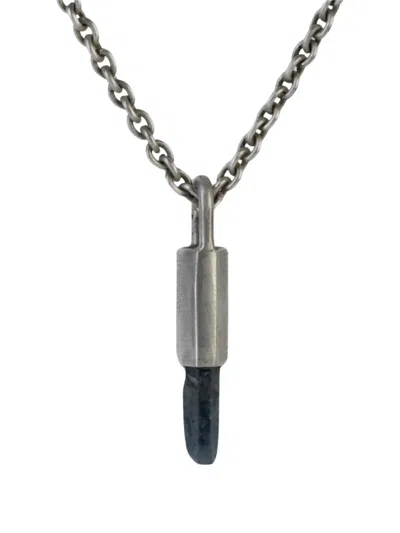 Parts Of Four Sapphire-crystal Necklace In Metallic