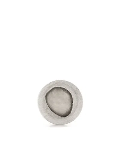 Parts Of Four Sapphire-embellished Stud Earring In Silber