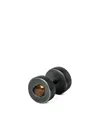 Parts Of Four Sapphire-encrusted Stud Earring In Black