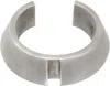 Parts Of Four Silver Crescent Rift Wedge Bracelet In Acid Silver