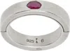 Parts Of Four Silver Sistema Ring In Dirty Sterling