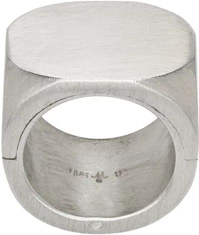 Parts Of Four Silver Sistema Ring In Matte Silver