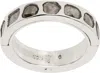 Parts Of Four Silver Sistema Ring In Polished Silver