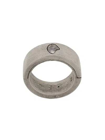 Parts Of Four Sistema Diamond-encrusted Ring In Silver