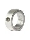 Parts Of Four Sistema Diamond-slab Ring In Silver
