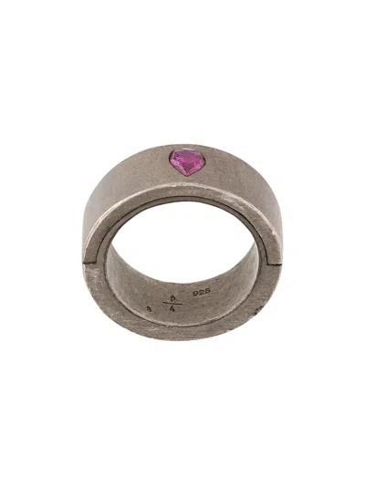Parts Of Four Sistema Embellished Ring In Silver