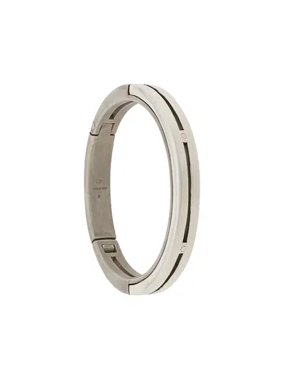 Parts Of Four Sistema Matte-finish Bracelet In Silver