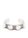 Parts Of Four Sistema Pearl-inset Bracelet In 银色