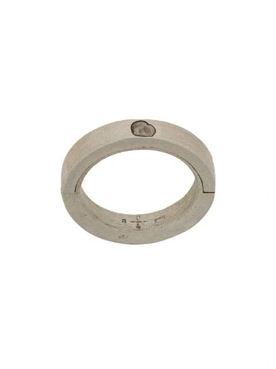 Parts Of Four Sistema Ring (0.1 Ct, Diamond Slab, 4mm, Ma+dia) In Matte ...