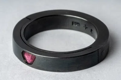 Parts Of Four Sistema Ring (0.1 Ct, Ruby Slice, 4mm, Ka+rub) In Pink