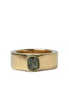 Parts Of Four Sistema Sterling Silver Sapphire Ring In Gold