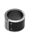 Parts Of Four 17mm Sistema Ring In Black Sterling