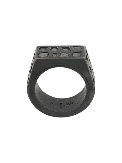 Parts Of Four Sistema Signet Band Ring In Black