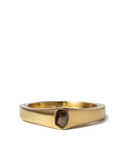 Parts Of Four Sistema Diamond Sterling-silver Ring In Gold