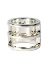 Parts Of Four Sistema Sterling-silver Ring In Silver