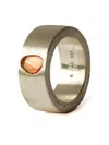 Parts Of Four Sistema Sterling-silver Sapphire Ring In Silver