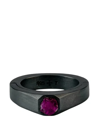 Parts Of Four Sistema Terrestrial Surfaced Ring In Black