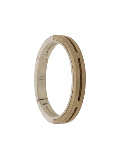 Parts Of Four Sistema V2 Slit Hybrid Bracelet In Silver