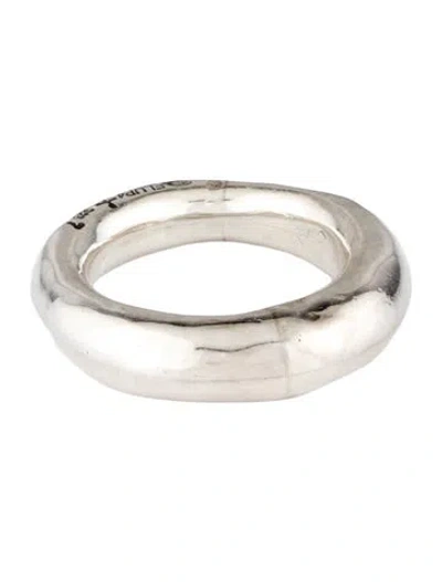 Pre-owned Parts Of Four Spacer Band Ring In Multi