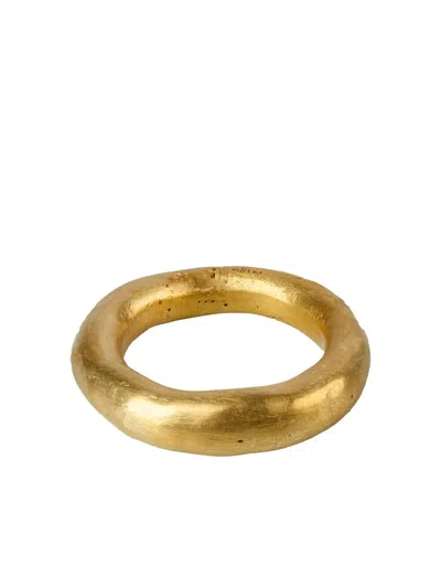 Parts Of Four Spacer Ring In Gold