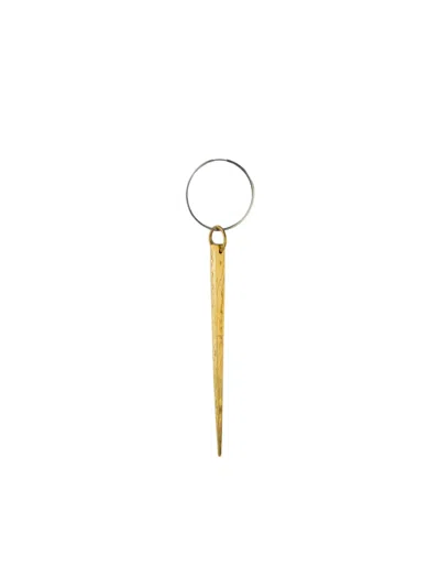 Parts Of Four Spike Hoop Earring In Gold