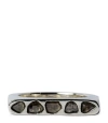 PARTS OF FOUR PARTS OF FOUR STERLING SILVER AND DIAMOND SISTEMA RING
