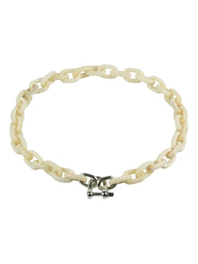 Parts Of Four Sterling Silver Chain-link Necklace