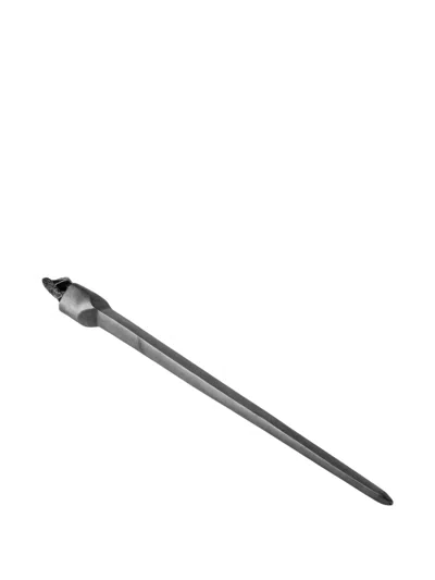 Parts Of Four Sterling Silver Chopstick In Gray