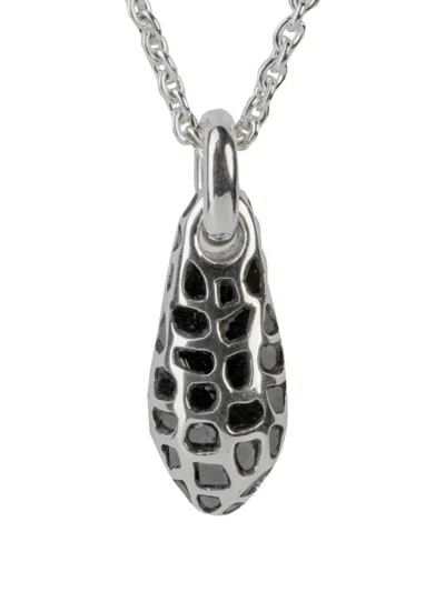 Parts Of Four Sterling Silver Chrysalis Diamond Necklace In Metallic