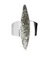 Parts Of Four Sterling-silver Crescent Diamond-pavé Bracelet In Silver