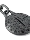Parts Of Four Sterling Silver Disk Diamond Necklace In Gray