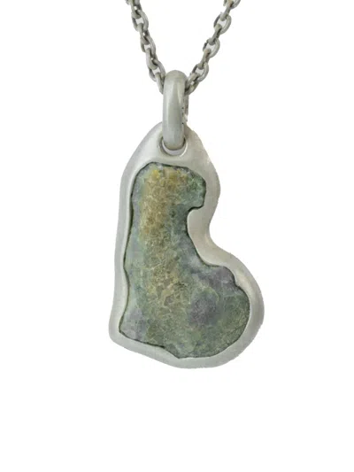 Parts Of Four Sterling Silver Halos Necklace