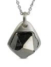 Parts Of Four Sterling Silver Halos Necklace In Silver