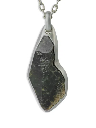 Parts Of Four Halos Smoky Quartz Necklace In Silver