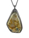 Parts Of Four Sterling Silver Halos Rutilated Quartz Necklace In Silver