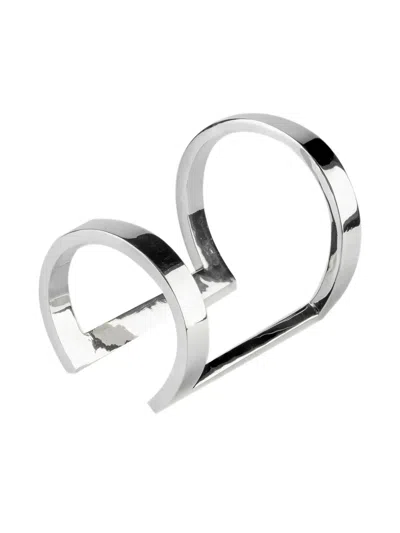 Parts Of Four Sterling Silver Jannah's Gauntlet Bracelet In Neutral
