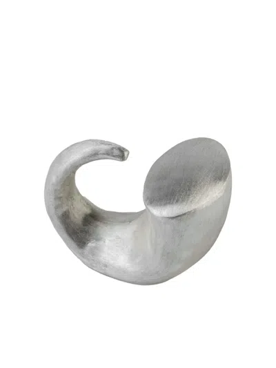 Parts Of Four Sterling-silver Monster Horn Ring