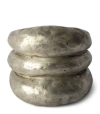 PARTS OF FOUR PARTS OF FOUR STERLING SILVER MOUNTAIN SPACER STACK RING