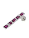 Parts Of Four Sterling Silver Plate Earring In Metallic