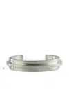 Parts Of Four Sterling Silver Reduced Crescent Cuff Bracelet In Silver