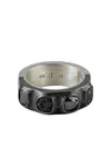 Parts Of Four Sterling Silver Sistema Diamond Ring In Silver